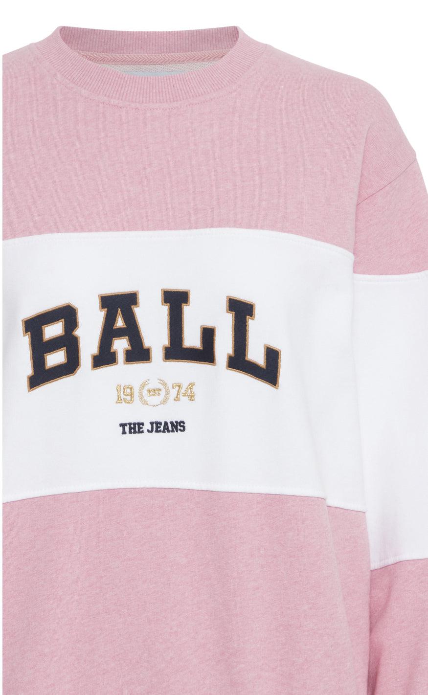 BALL Original Sweatshirt - Montana - Azalea Pink Melange Mode