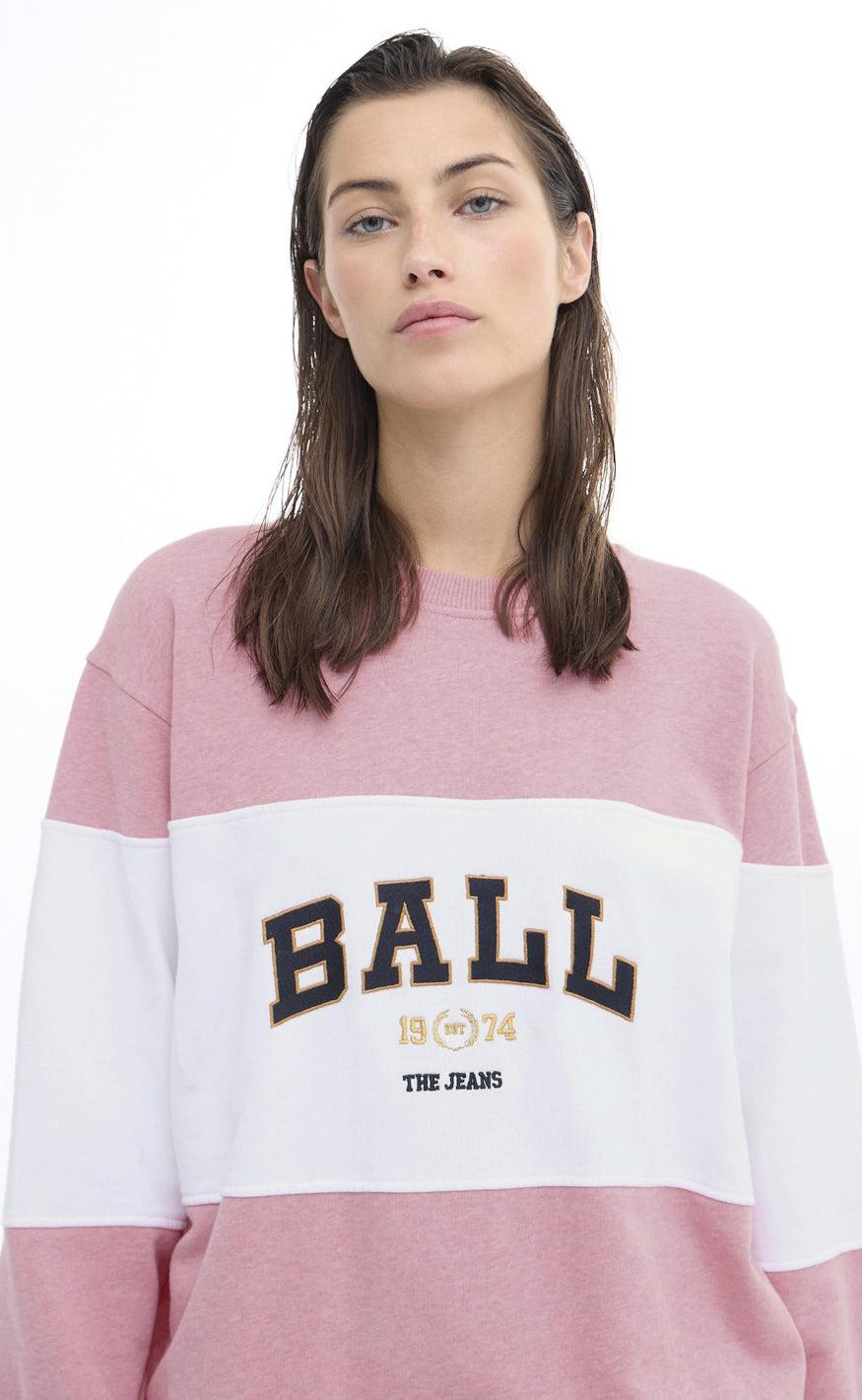 BALL Original Sweatshirt - Montana - Azalea Pink Melange Mode