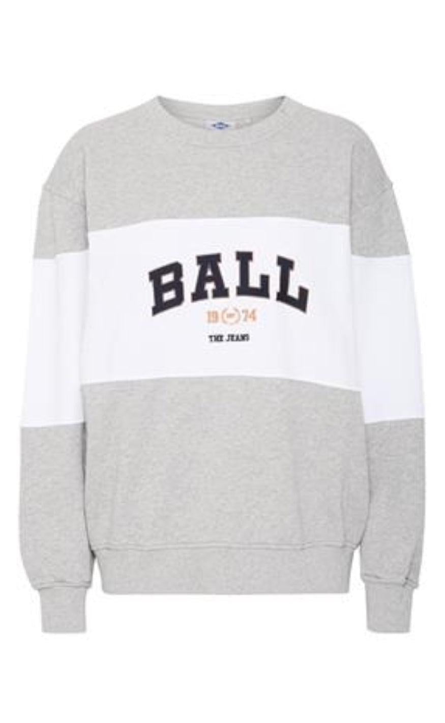 BALL Original Sweatshirt - Montana - Medium Grey Melange