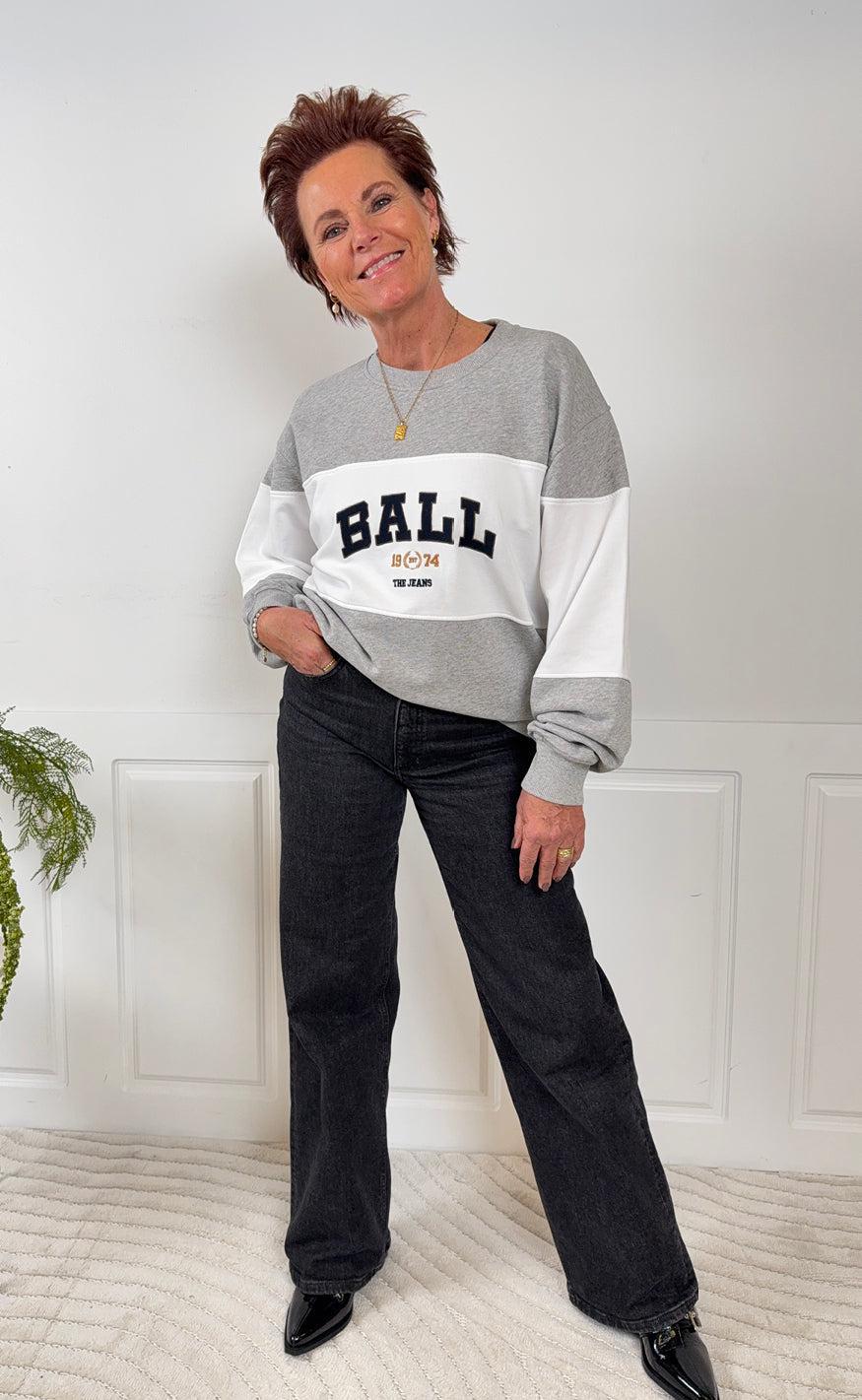 BALL Original Sweatshirt - Montana - Medium Grey Melange