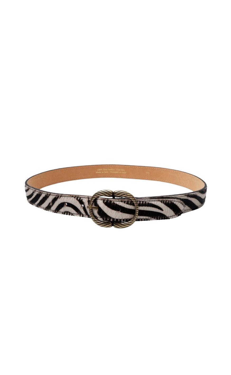 Black Color Bælte - Jenny - Zebra Online nu