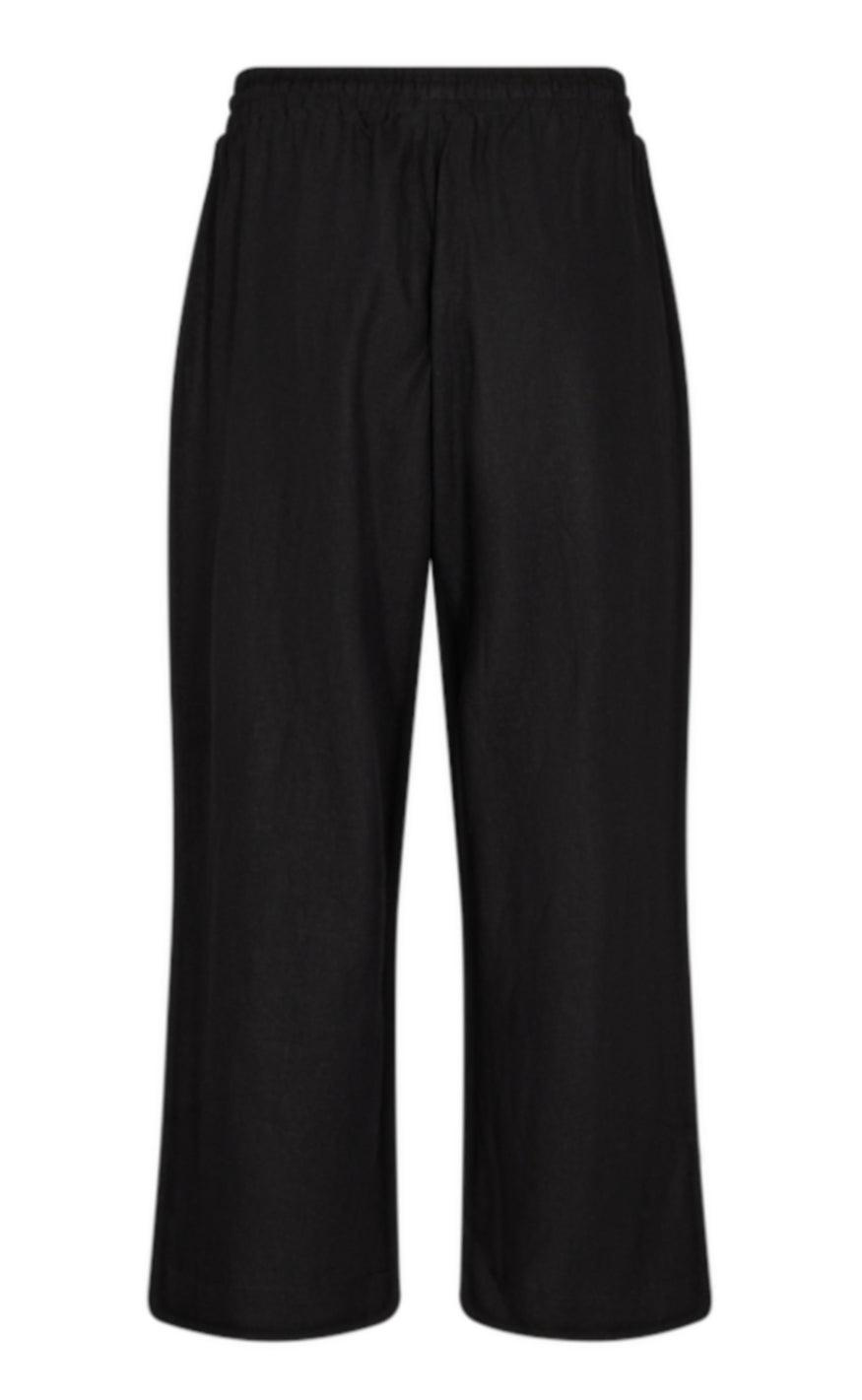 Freequent Bukser - Lava Ankle - Black