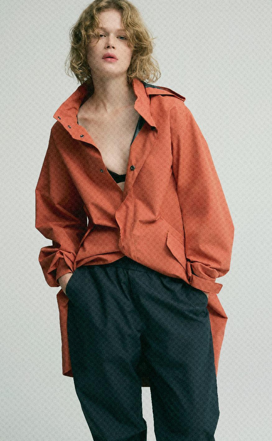 H2O Regnjakke - Rømø Unisex - Autumn Leaf