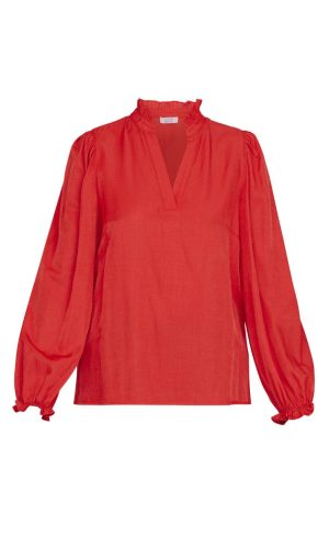 Love & Divine Bluse - Love1183 - Ruby Online Hot Salg