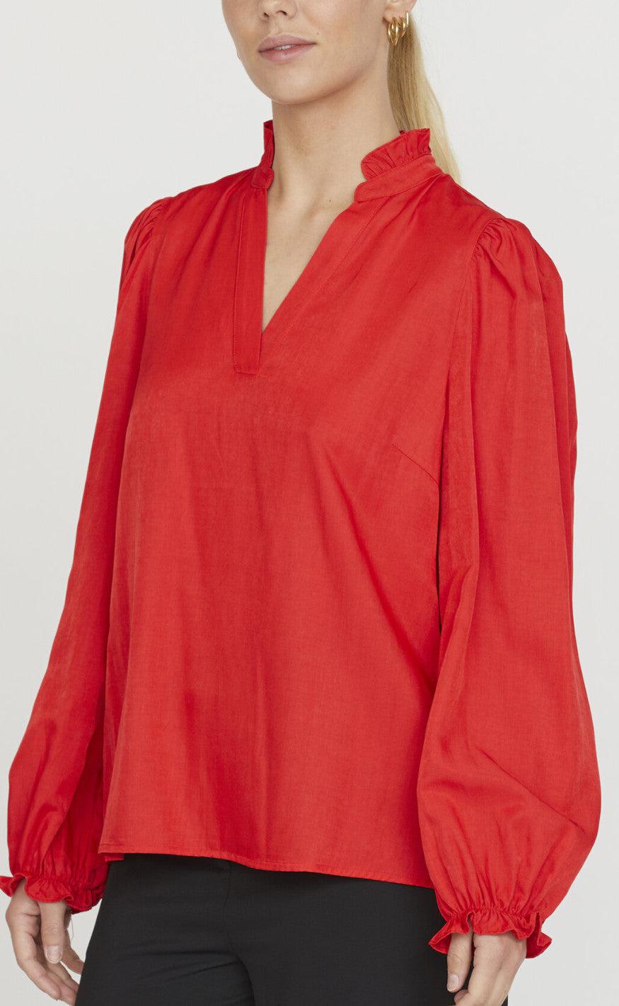 Love & Divine Bluse - Love1183 - Ruby Online Hot Salg