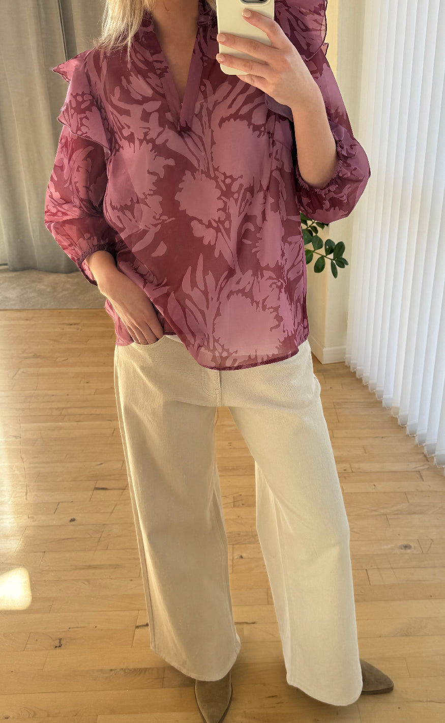 Love&Divine Bluse - Love1342 - Blush Comb