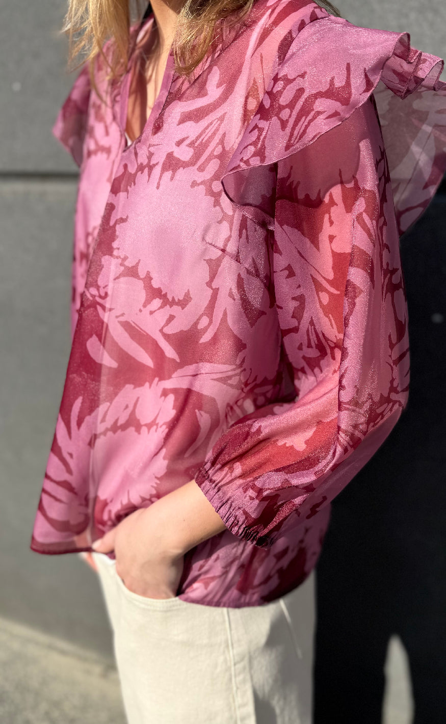 Love&Divine Bluse - Love1342 - Blush Comb