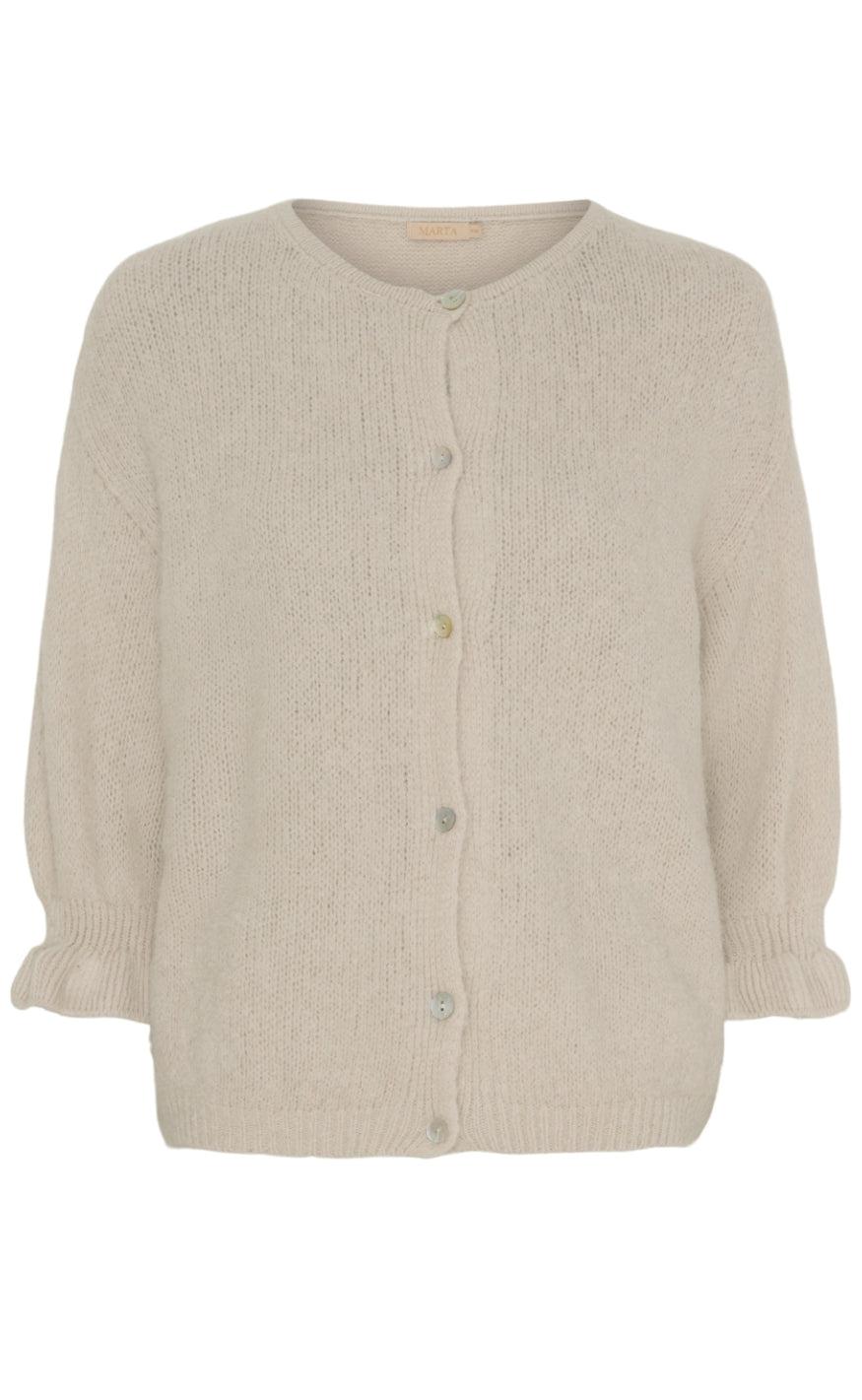 Marta Du Chateau Strik - Juliana - Beige på udsalg