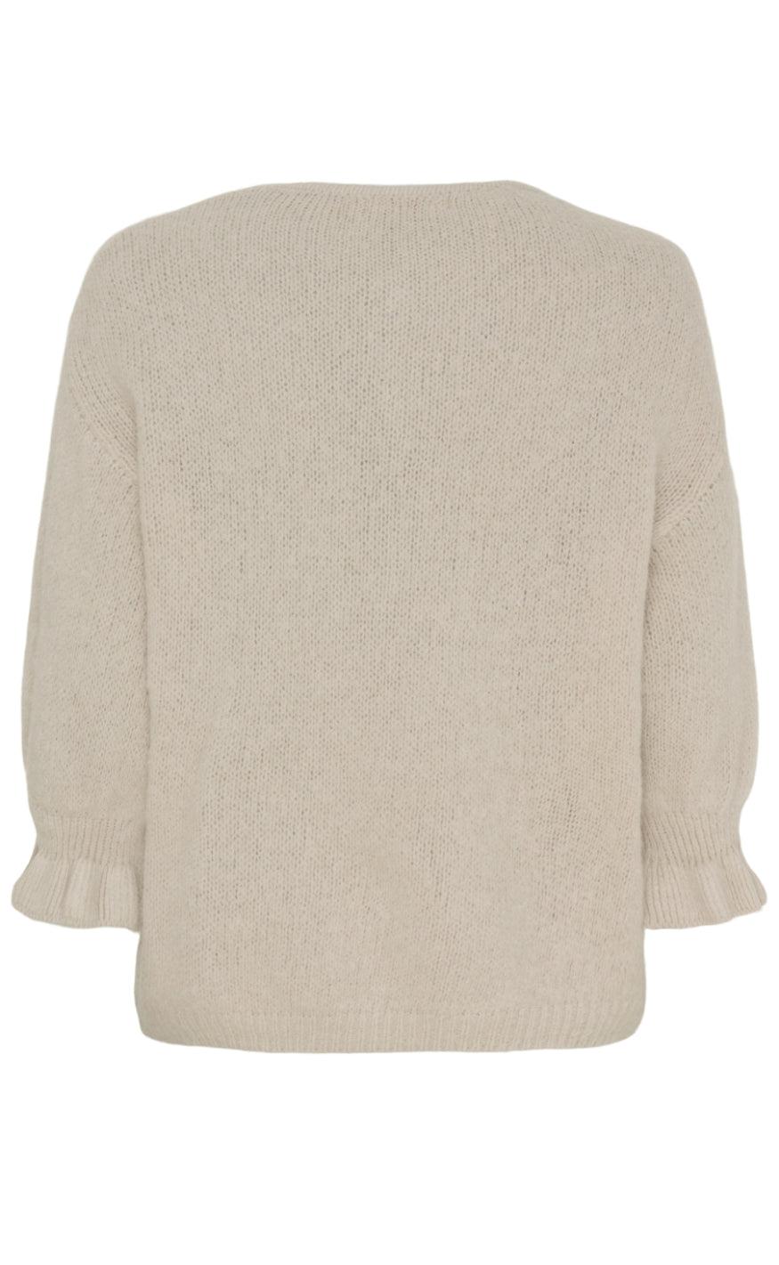 Marta Du Chateau Strik - Juliana - Beige på udsalg