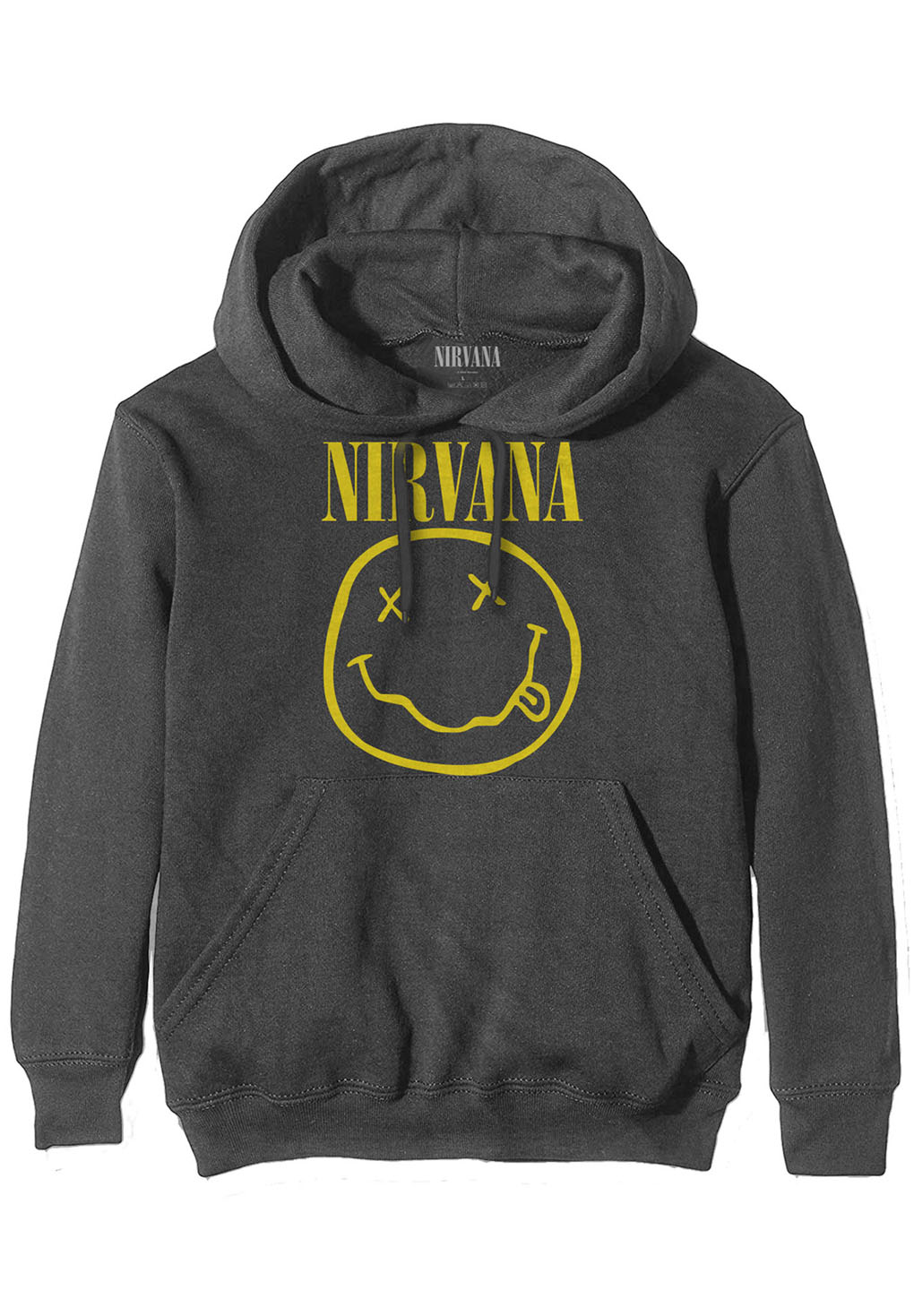 Nirvana Yellow Smiley Hoody