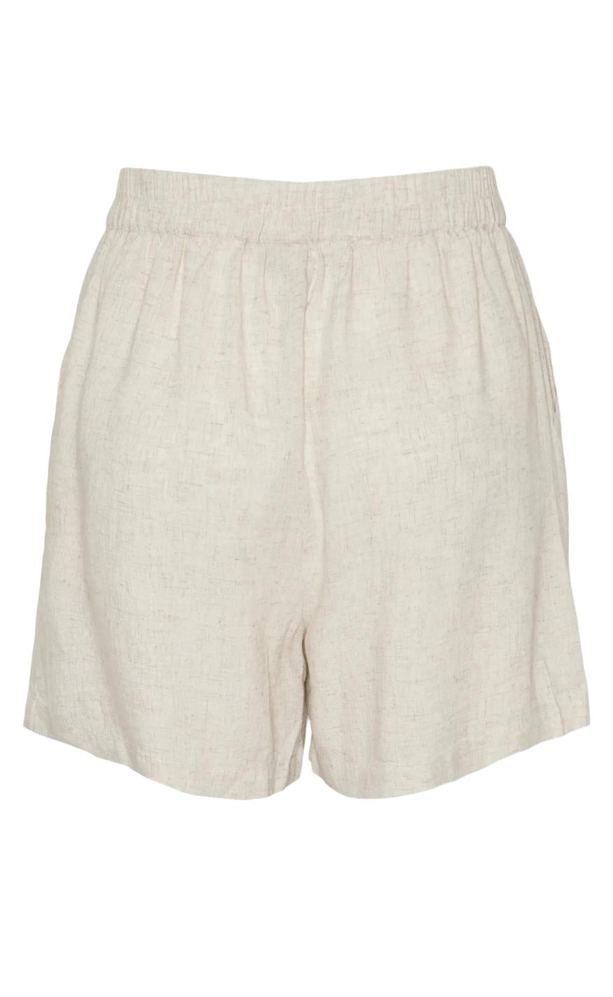 Pieces Shorts - Pia - Birch Melange