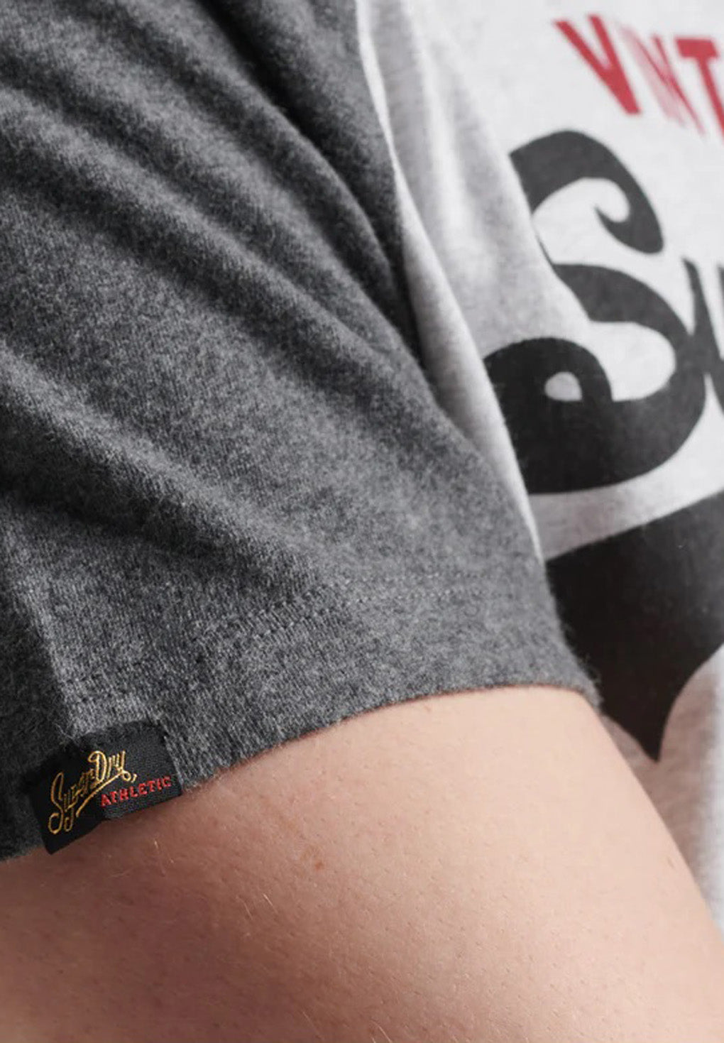 Superdry Organic Cotton Vintage Logo Raglan T-Shirt