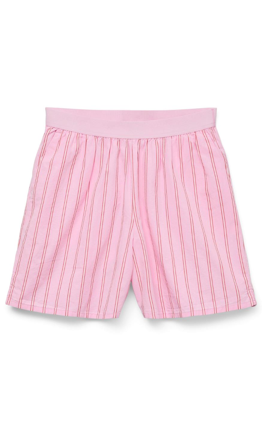 Vero Moda Shorts - Charlotte - Bonbon Fiery red/Cloud Dancer