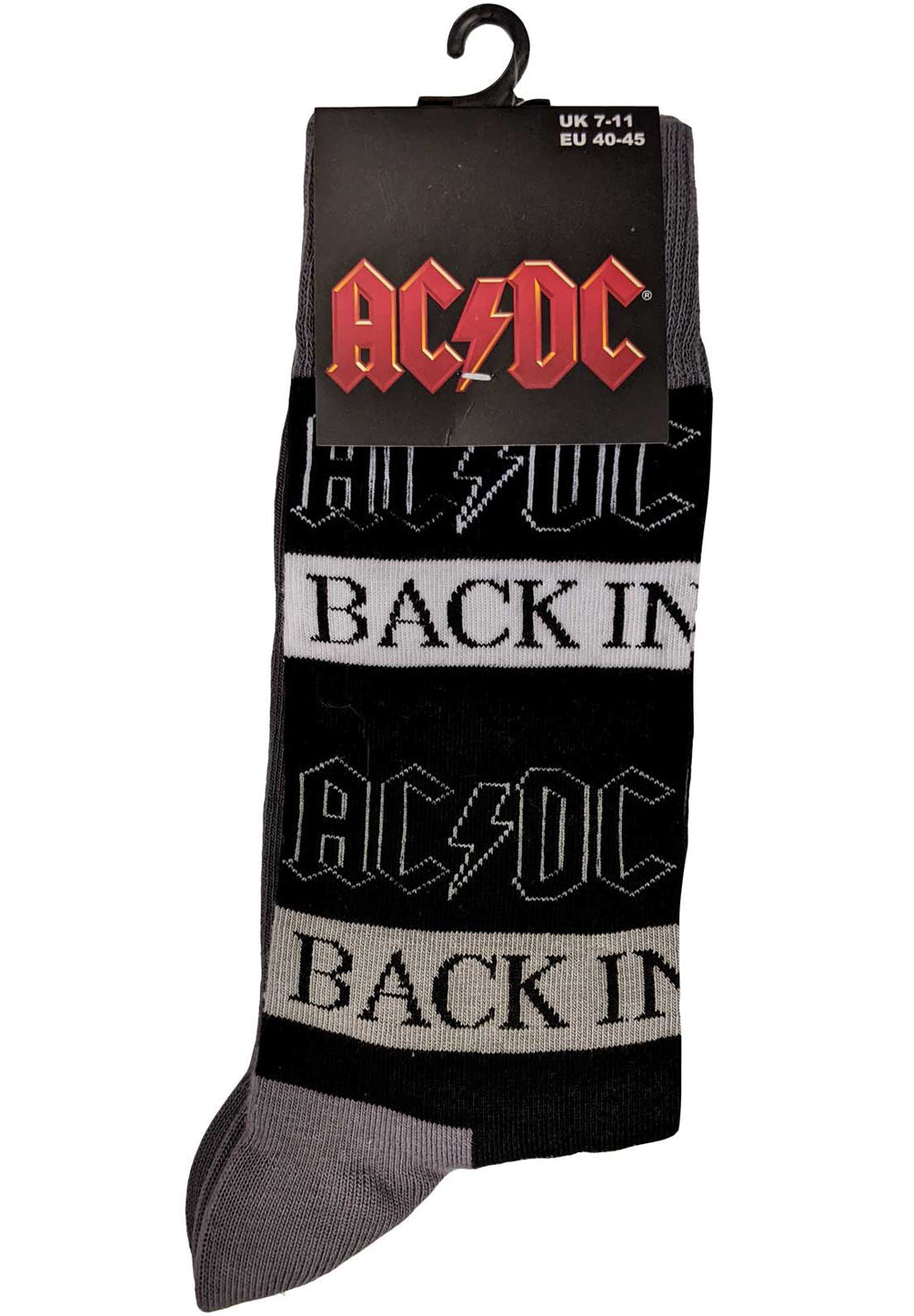 AC/DC Back In Black Unisex Ankle Socks