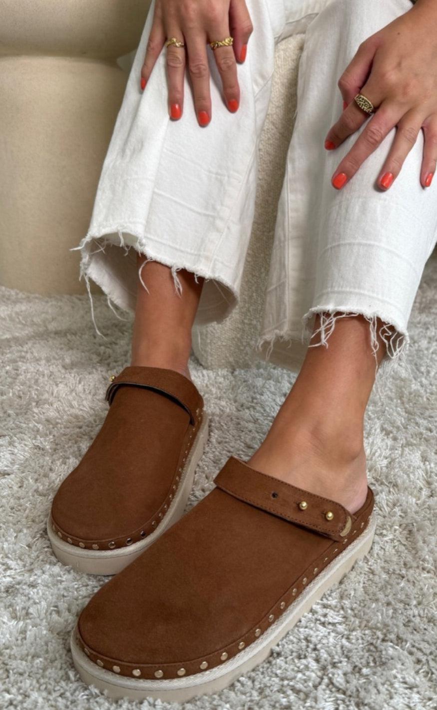 Copenhagen Shoes Loafers - Live And Smile - Cognac