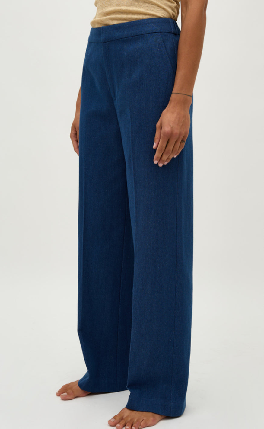 Global Funk Bukser - Cienne-G - Medium Blue