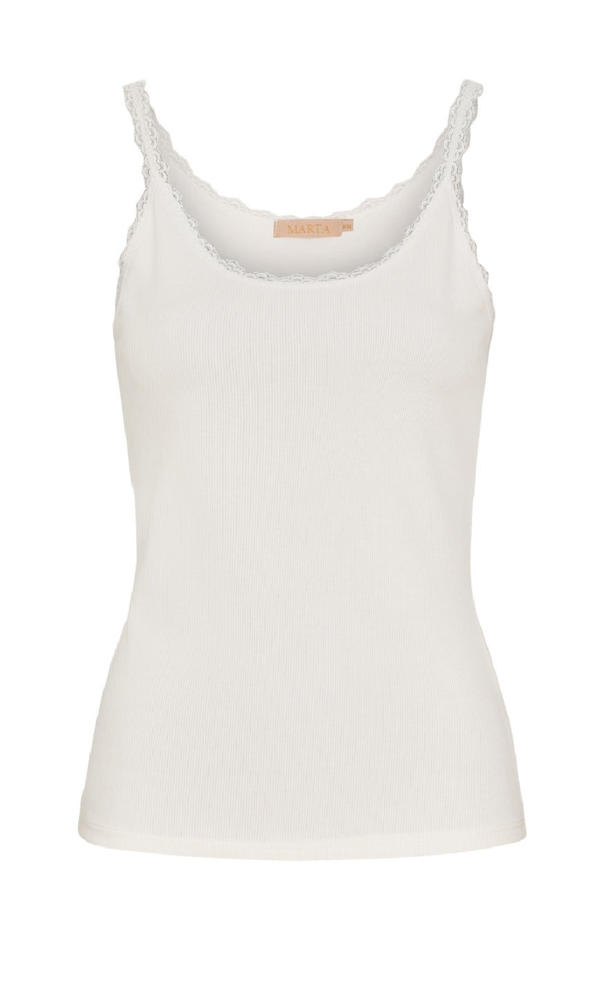 Marta Du Chateau Top - Noelie - White