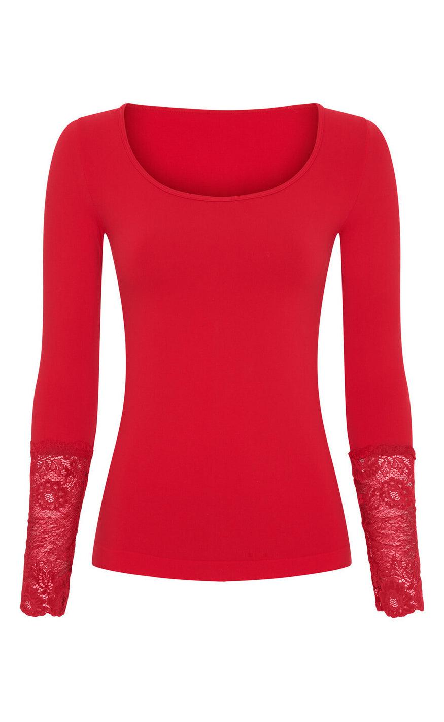 Tim & Simonsen Bluse - Mary - Rosso Online Hot Salg