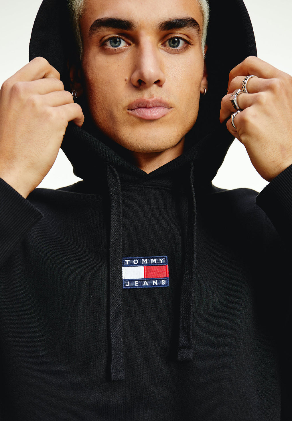 Tommy Hilfiger Badge Organic Cotton Hoodie Online nu
