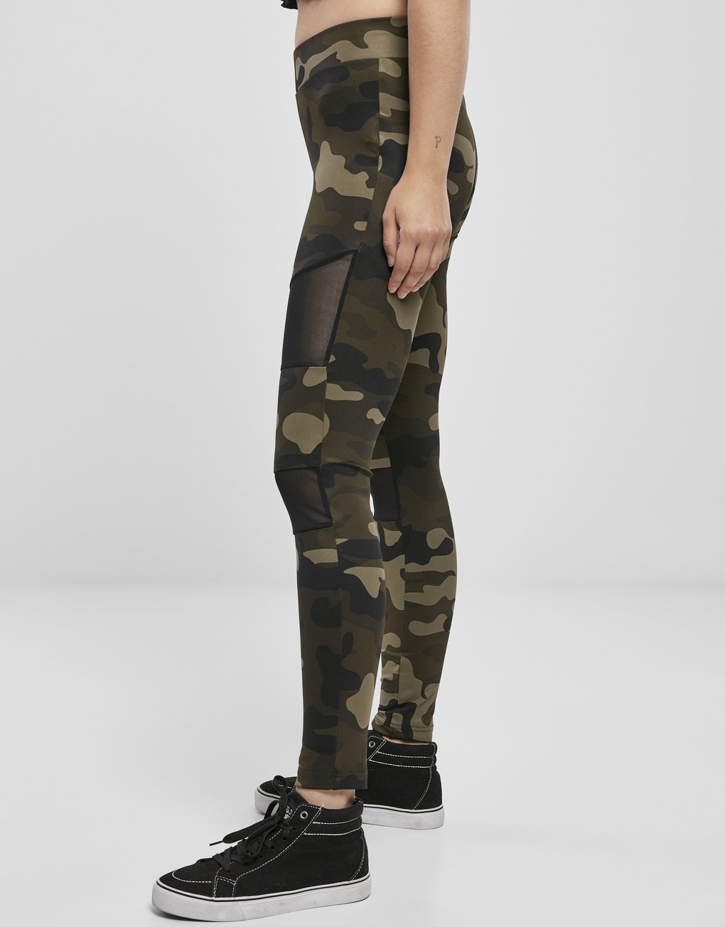 Urban Classics Ladies Camo Tech Mesh Leggings Hot på udsalg