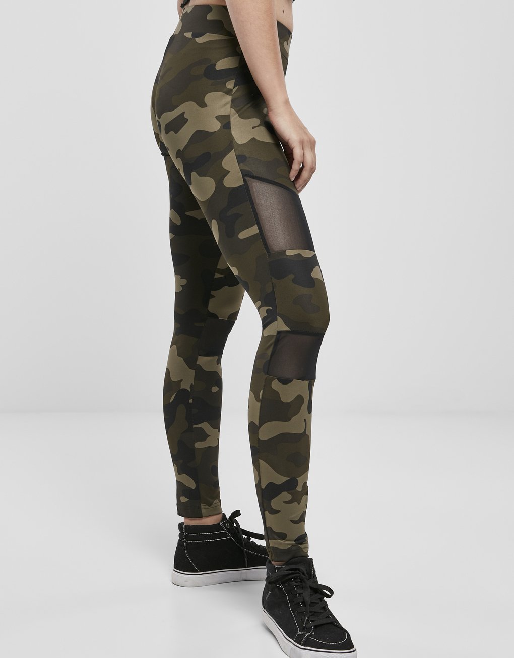 Urban Classics Ladies Camo Tech Mesh Leggings Hot på udsalg