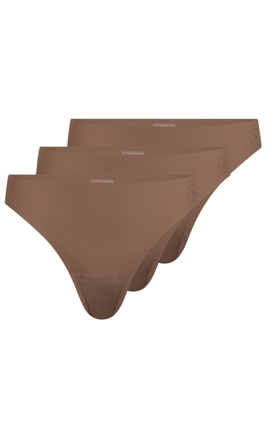 Hype The Detail Trusser - String 3 pack - Brown Online