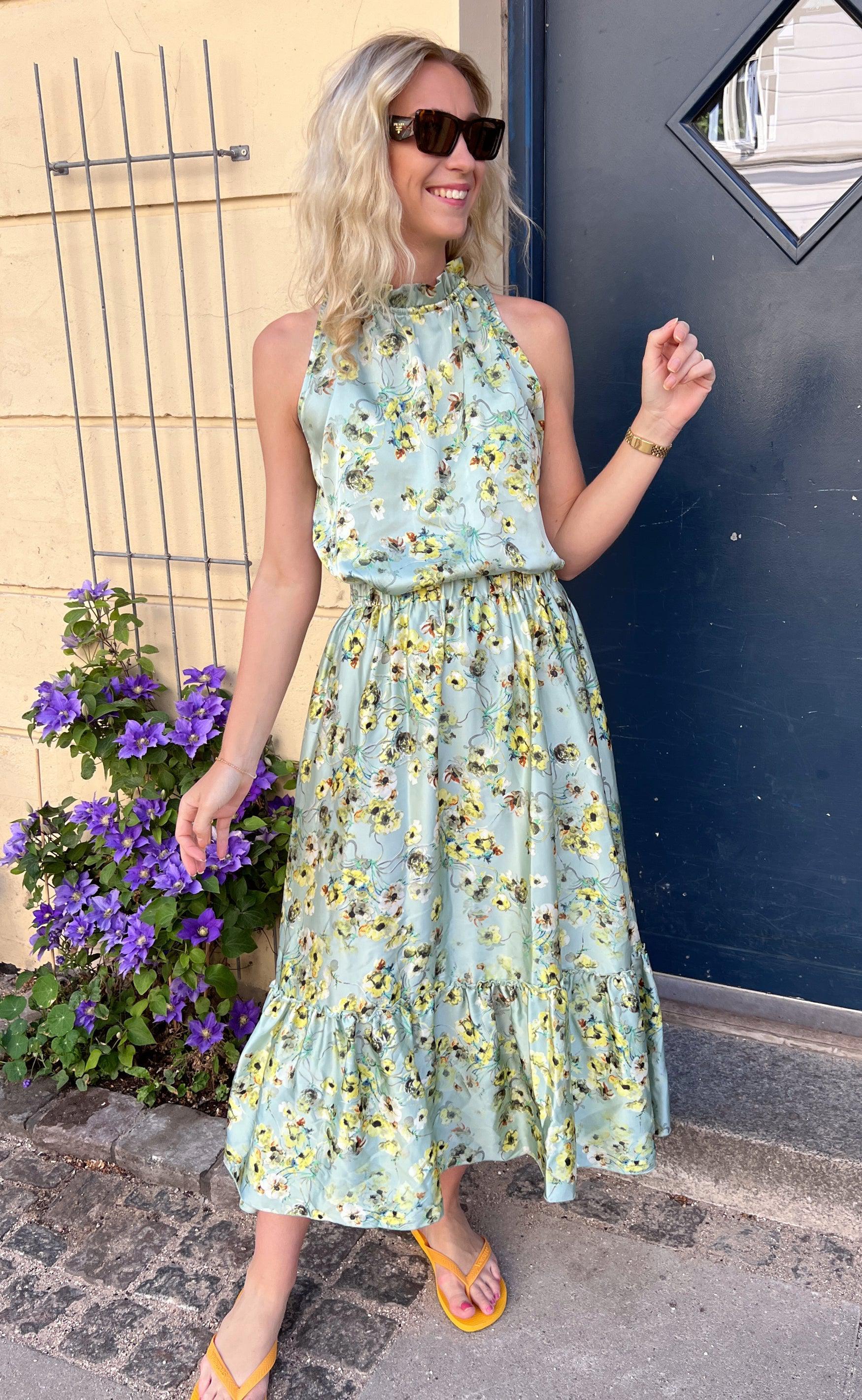 Say INA Copenhagen Nederdel - Hanna - Green Summer