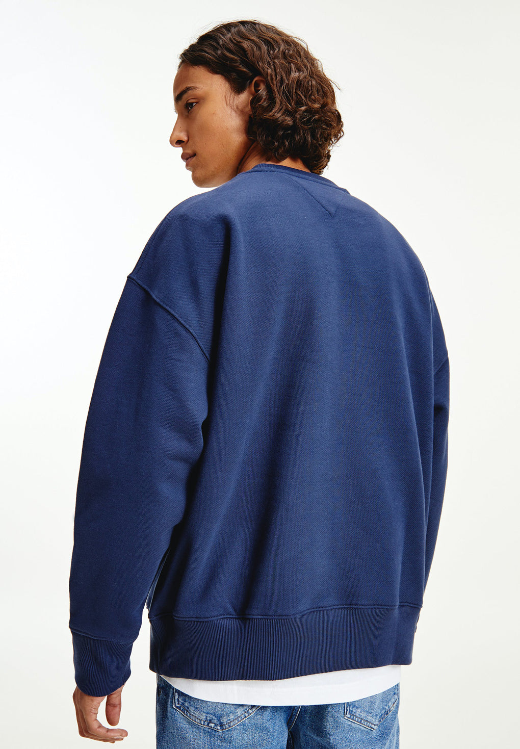 Tommy Hilfiger Jeans Badge Crew neck Sweatshirt Udsalg
