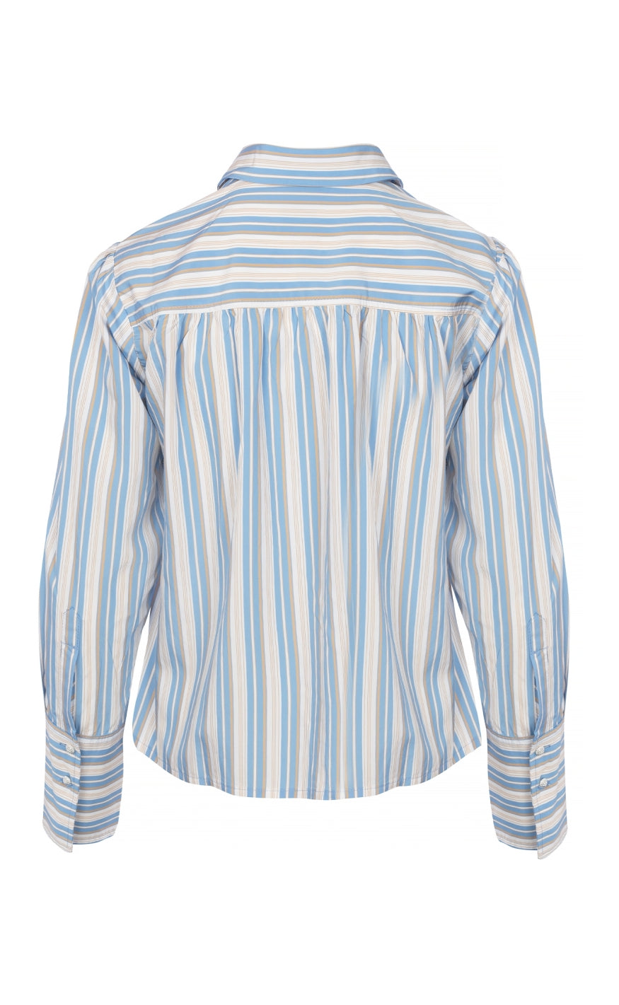 Luxzuz Skjorte - Makko - Brunnera Blue Online nu