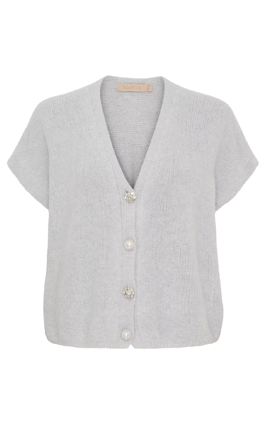 Marta Du Chateau Strik - Cassia Knit - Light Grey
