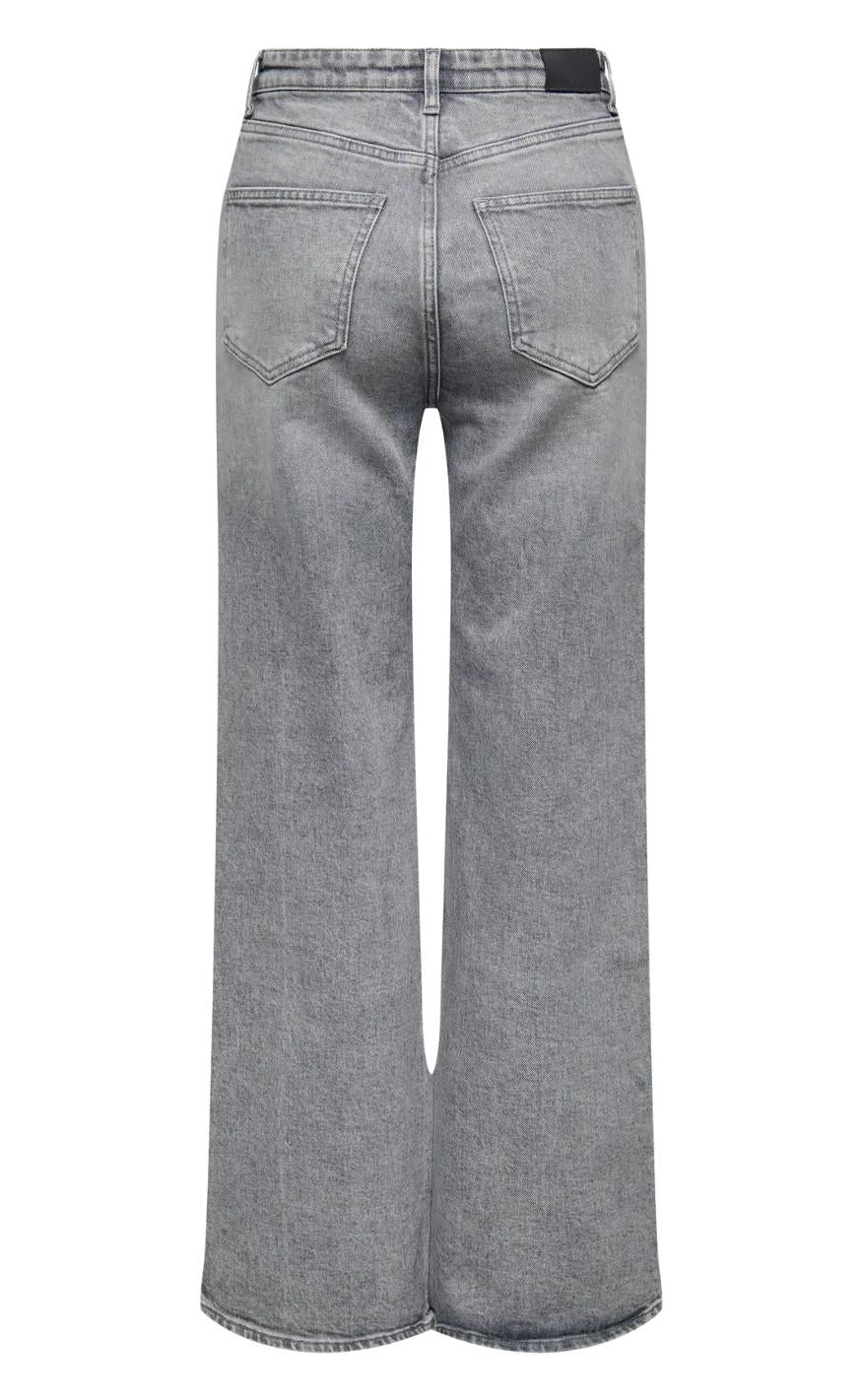 ONLY Bukser - Juicy Wide Leg - Medium Grey Denim Online