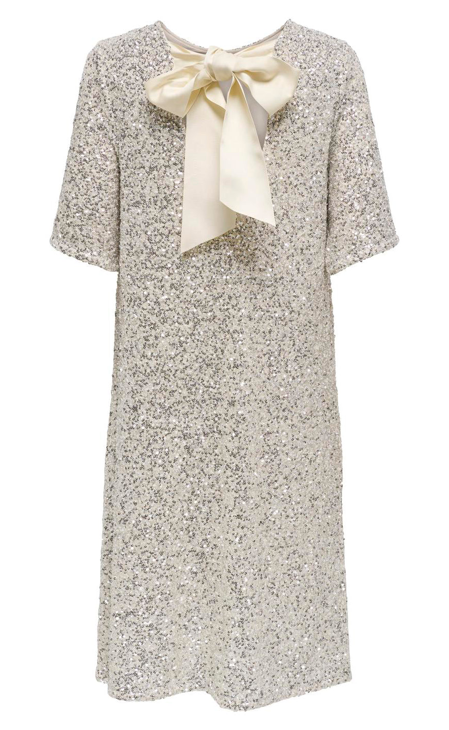 ONLY Kjole - Bex - Silver Sequins