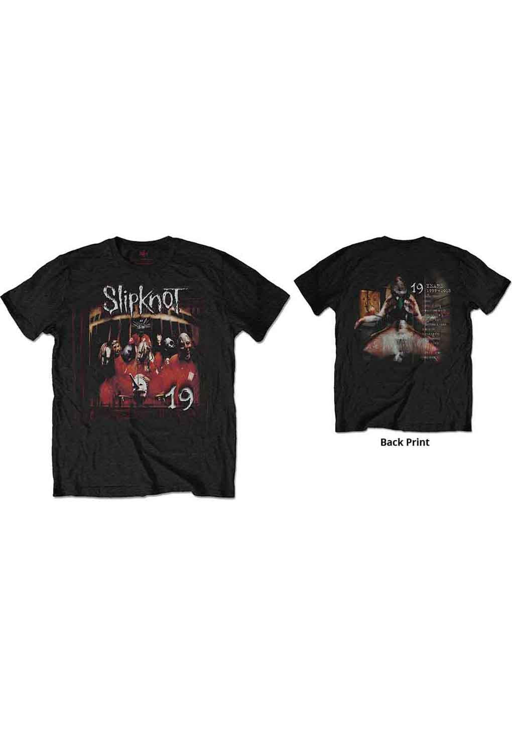 Slipknot Debut Album 19 Years T-Shirt