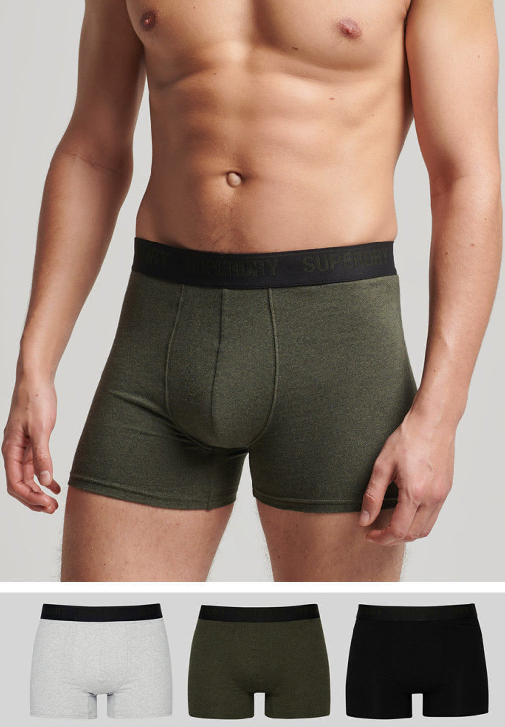 Superdry Sport Boxers triple pakke (3par)
