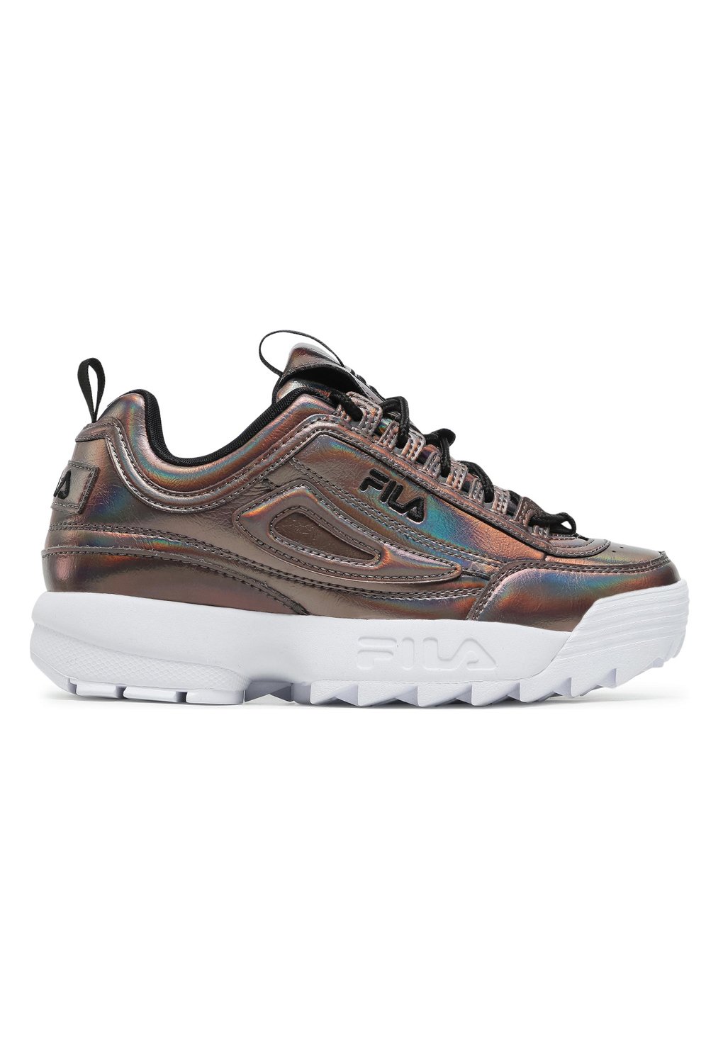 Fila Disruptor F Low Women Black Iridescent Hot på udsalg