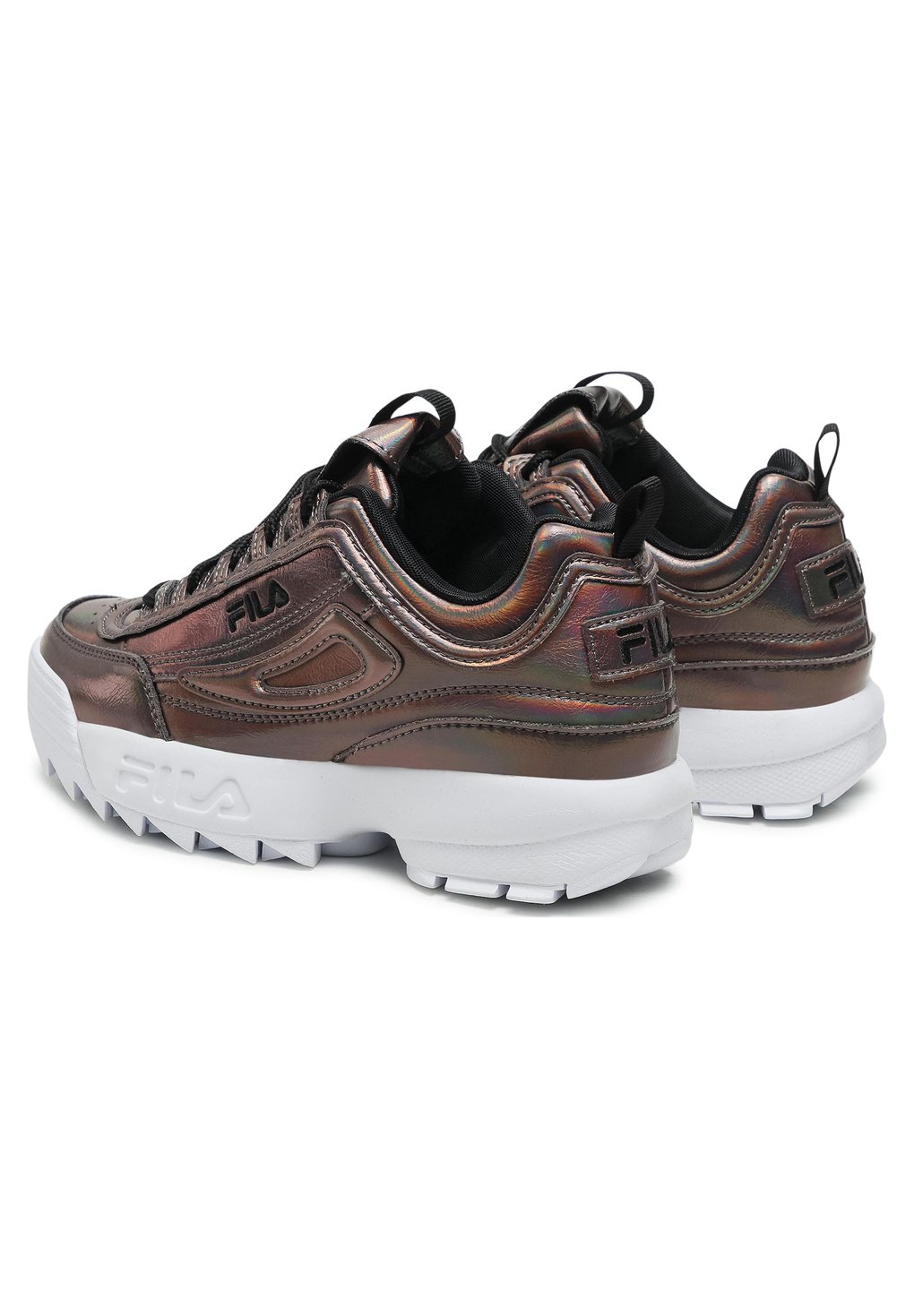 Fila Disruptor F Low Women Black Iridescent Hot på udsalg
