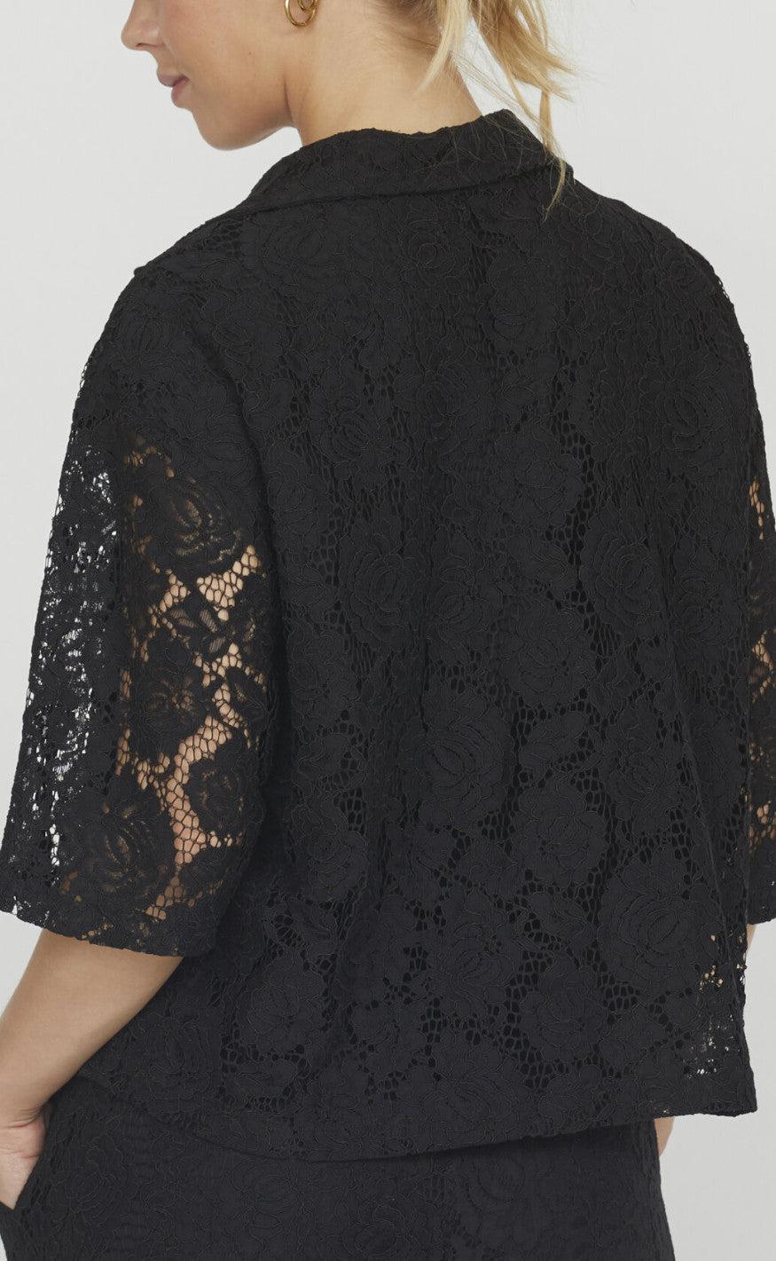 Love & Divine Bluse - Love1133-2 - Black