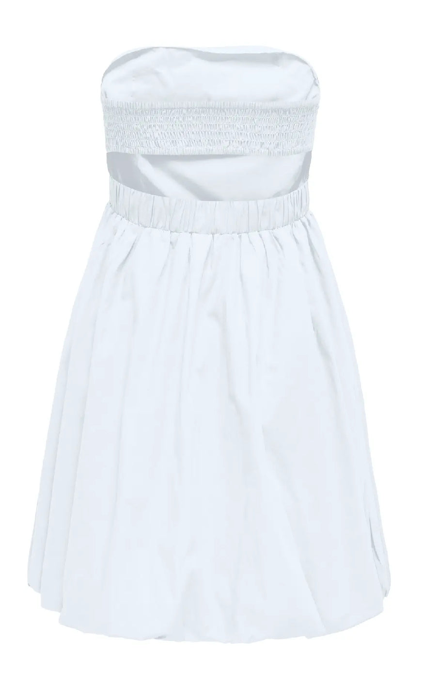 ONLY Kjole - Lesie - Bright White