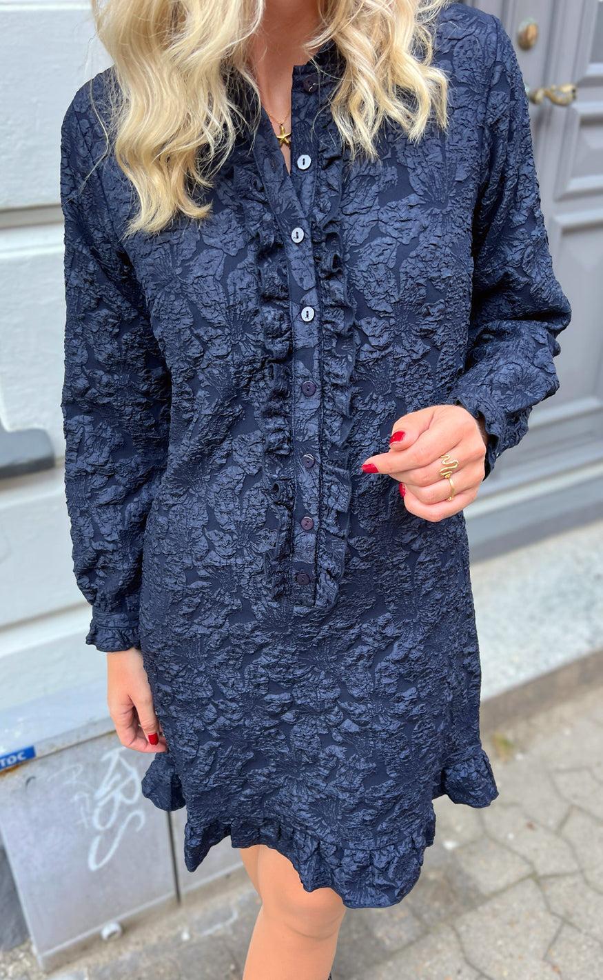 Say INA Copenhagen Kjole - Roxie - Navy Blue Mode