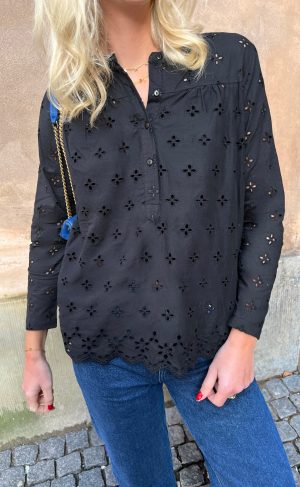 Say INA Copenhagen Skjorte - Kia - Black