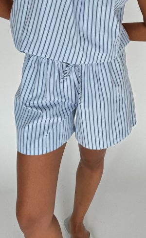 Continue Shorts - Lis - Blue Stripe Online Hot Salg