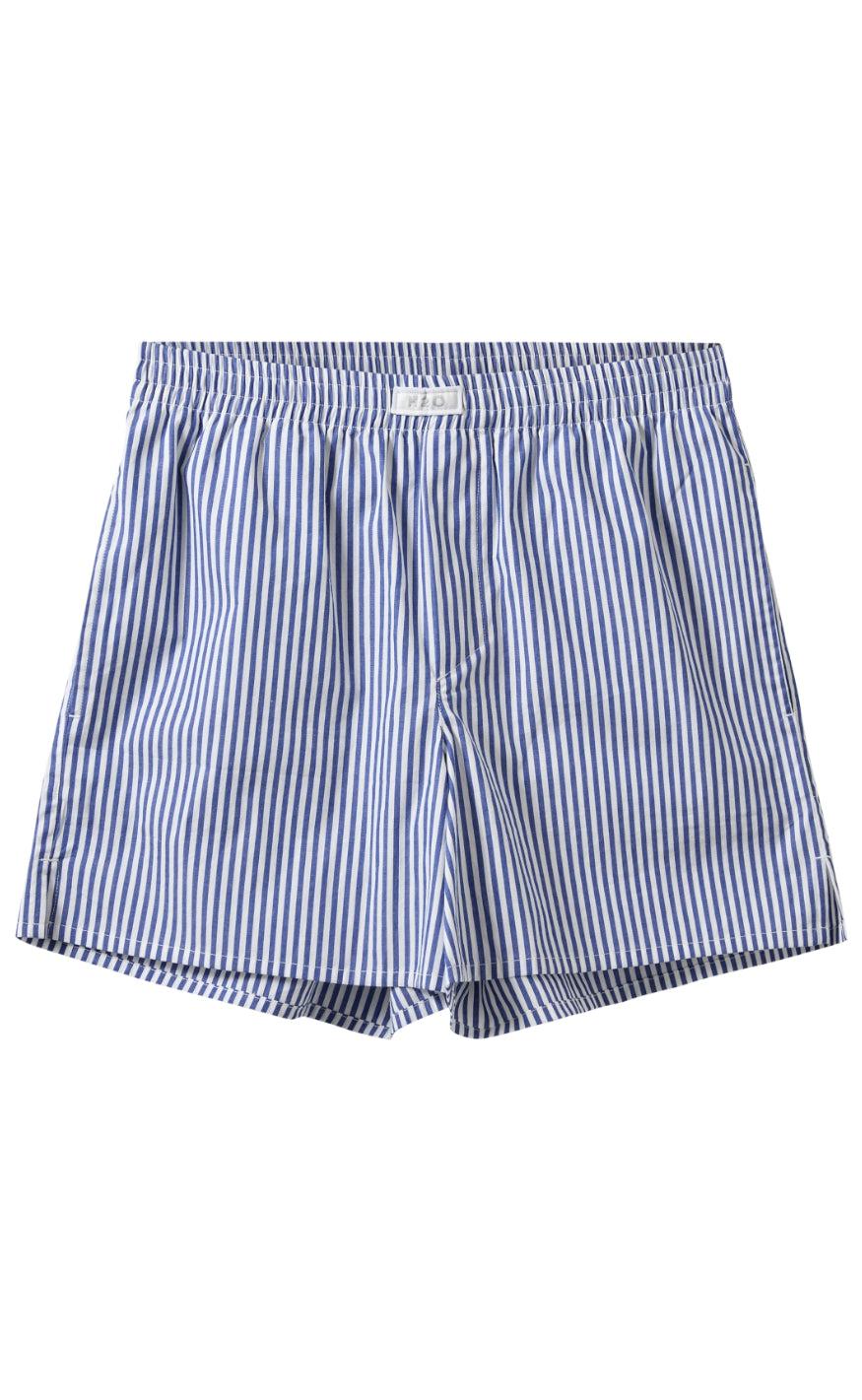 H2O Shorts - Rønne Essential - Blue/White Stripe Online salg
