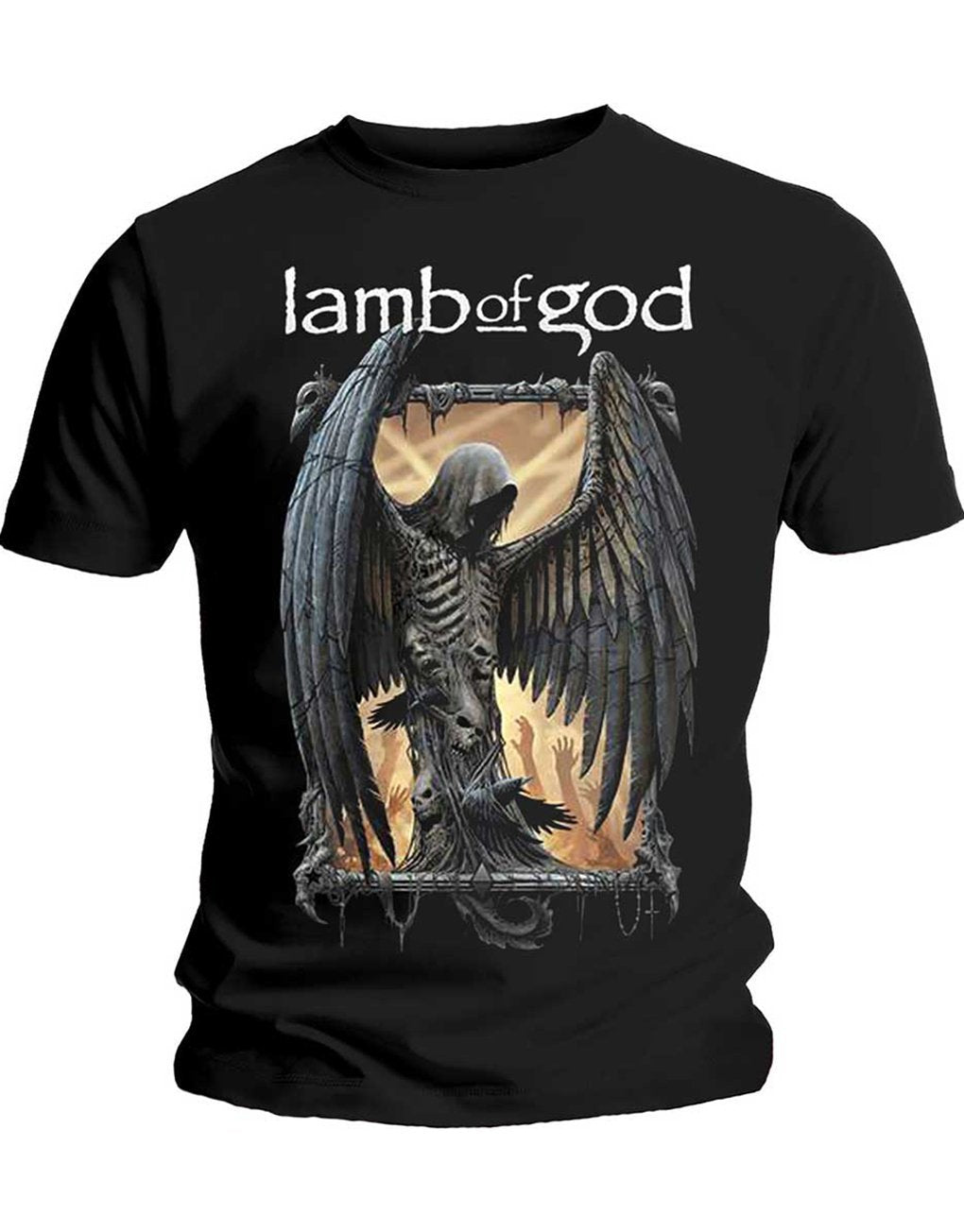 Lamb Of God Winged Death T-Shirt Levere