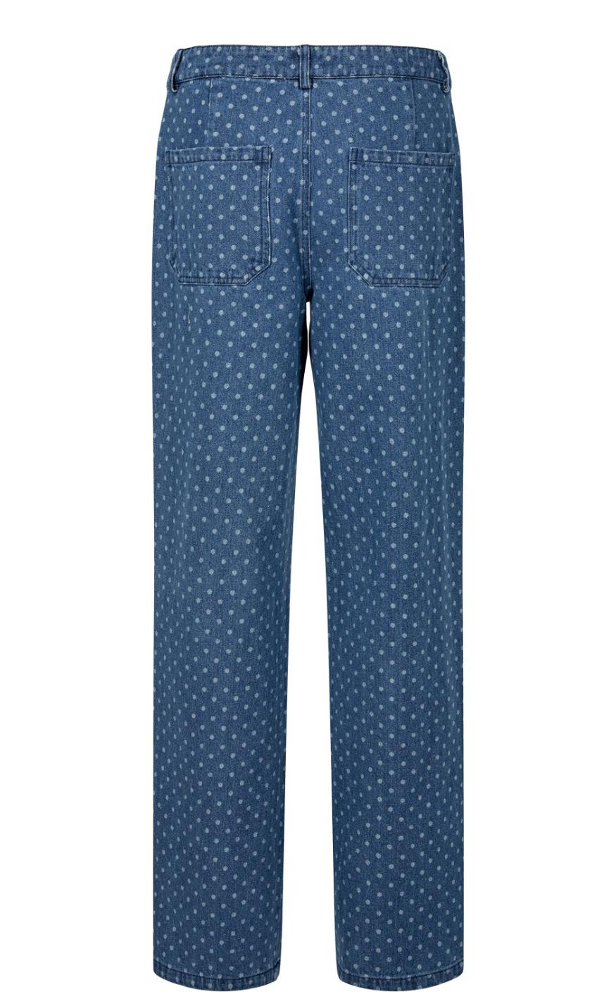 Nümph Bukser - Haddie - Medium Blue Denim Online Hot Salg