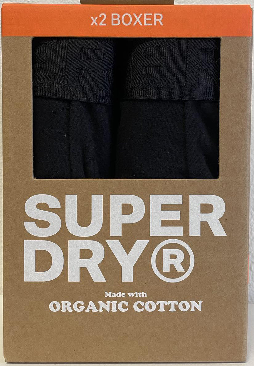 Superdry Organic Cotton Boxer Double Pack (2par)