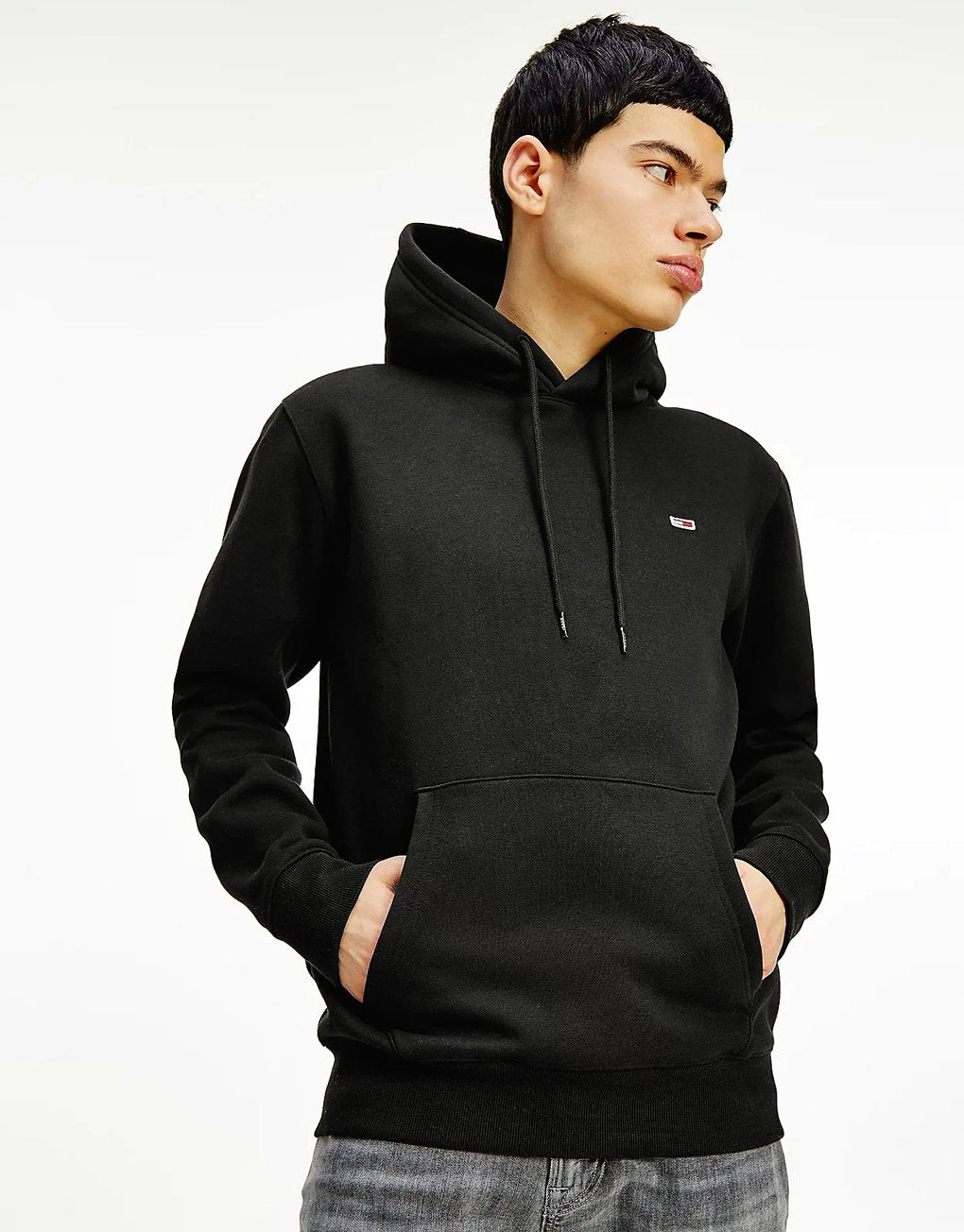 Tommy Hilfiger TJM Fleece Flag Patch Hoodie Online salg