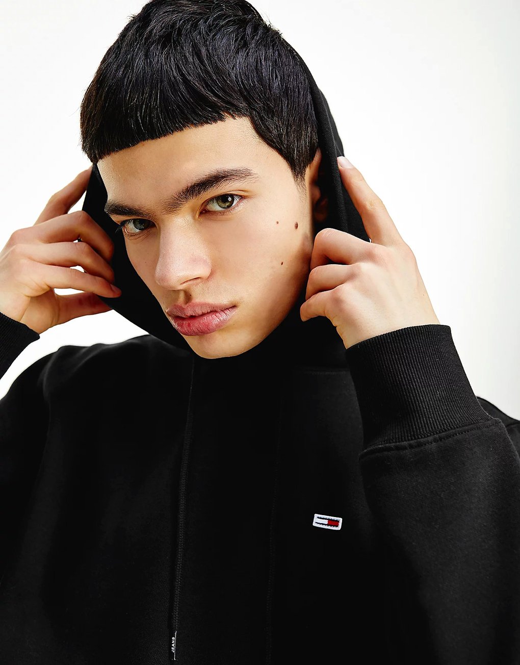 Tommy Hilfiger TJM Fleece Flag Patch Hoodie Online salg
