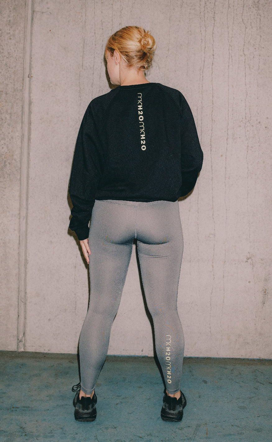 MKxH2O Leggnings - Long - Dark Grey Online Hot Salg