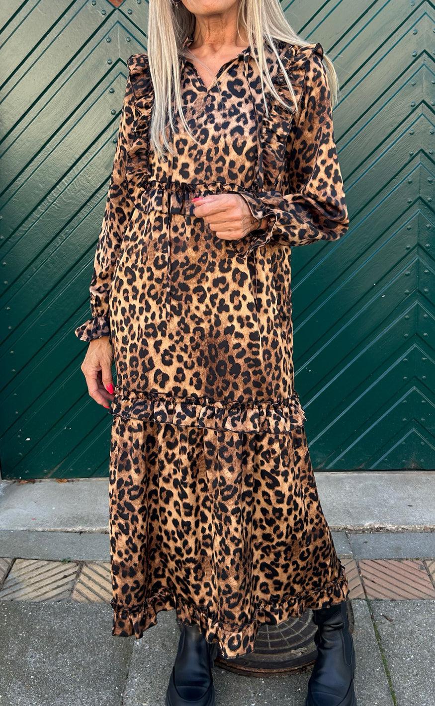 Say INA Copenhagen Kjole - Elina - Leopard