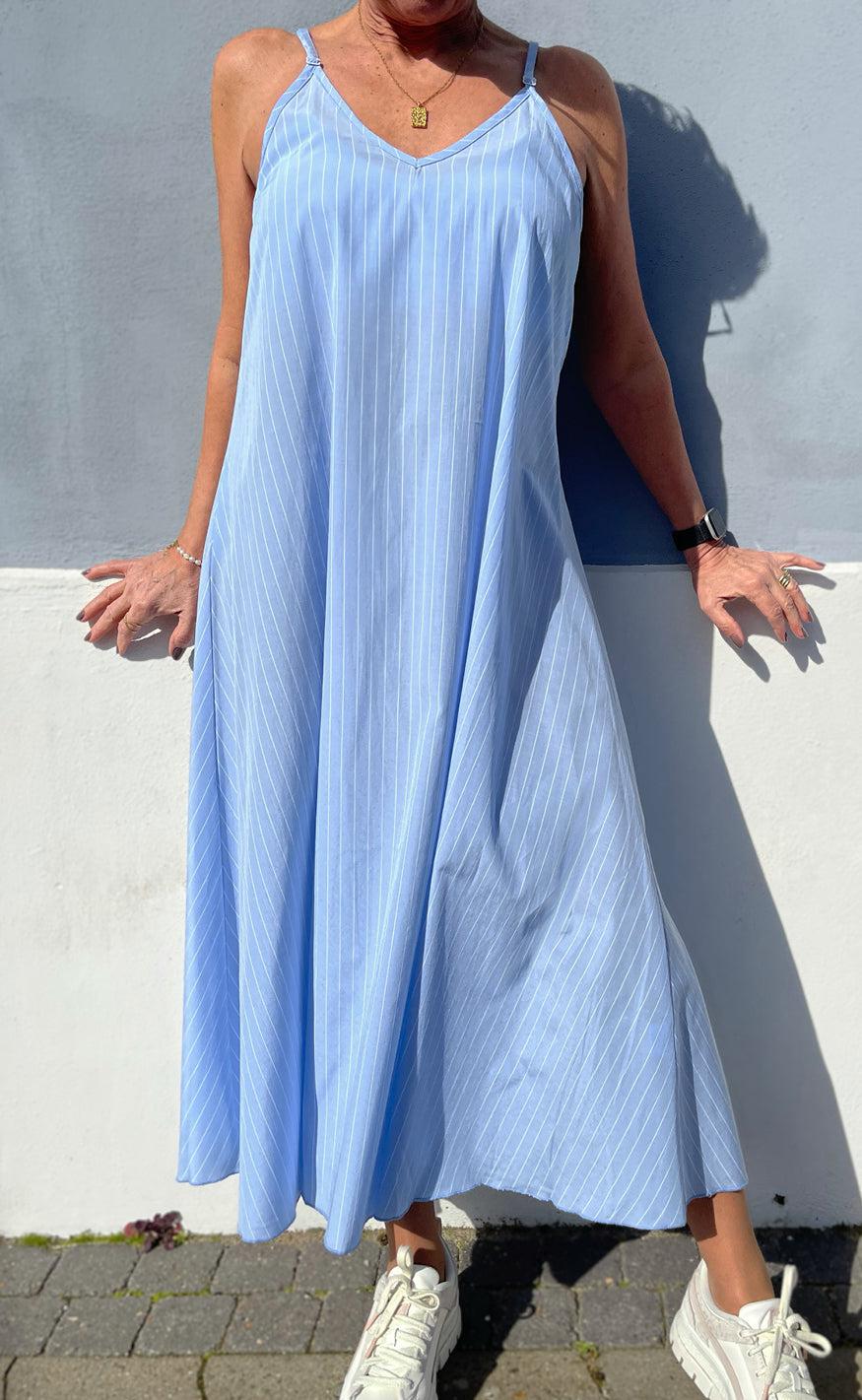 Say INA Copenhagen Kjole - Klara - Blue/White Stripe
